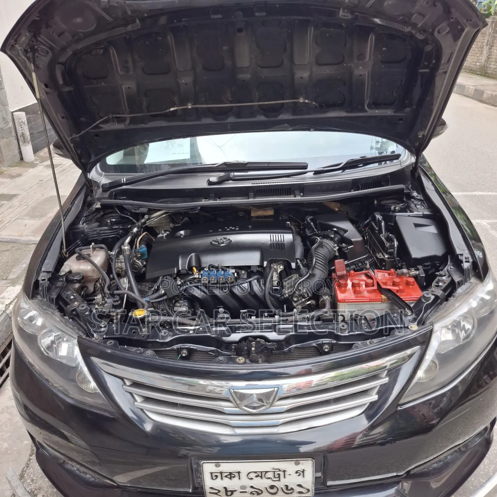 Toyota Allion 2015 Maroon
