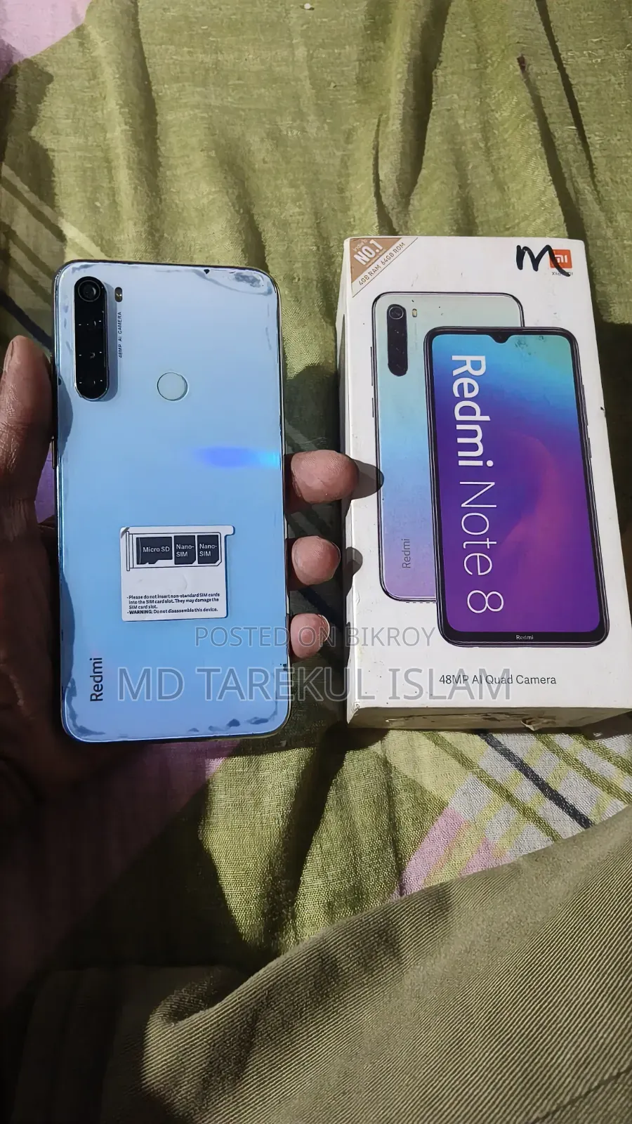 শাওমি রেডমি নোট ৮ ৬৪ জিবি সাদা