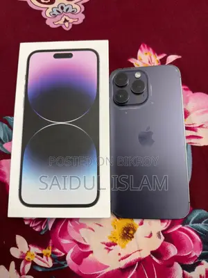 অ্যাপল আইফোন ১৪ প্রো ম্যাক্স ২৫৬ জিবি পার্পল