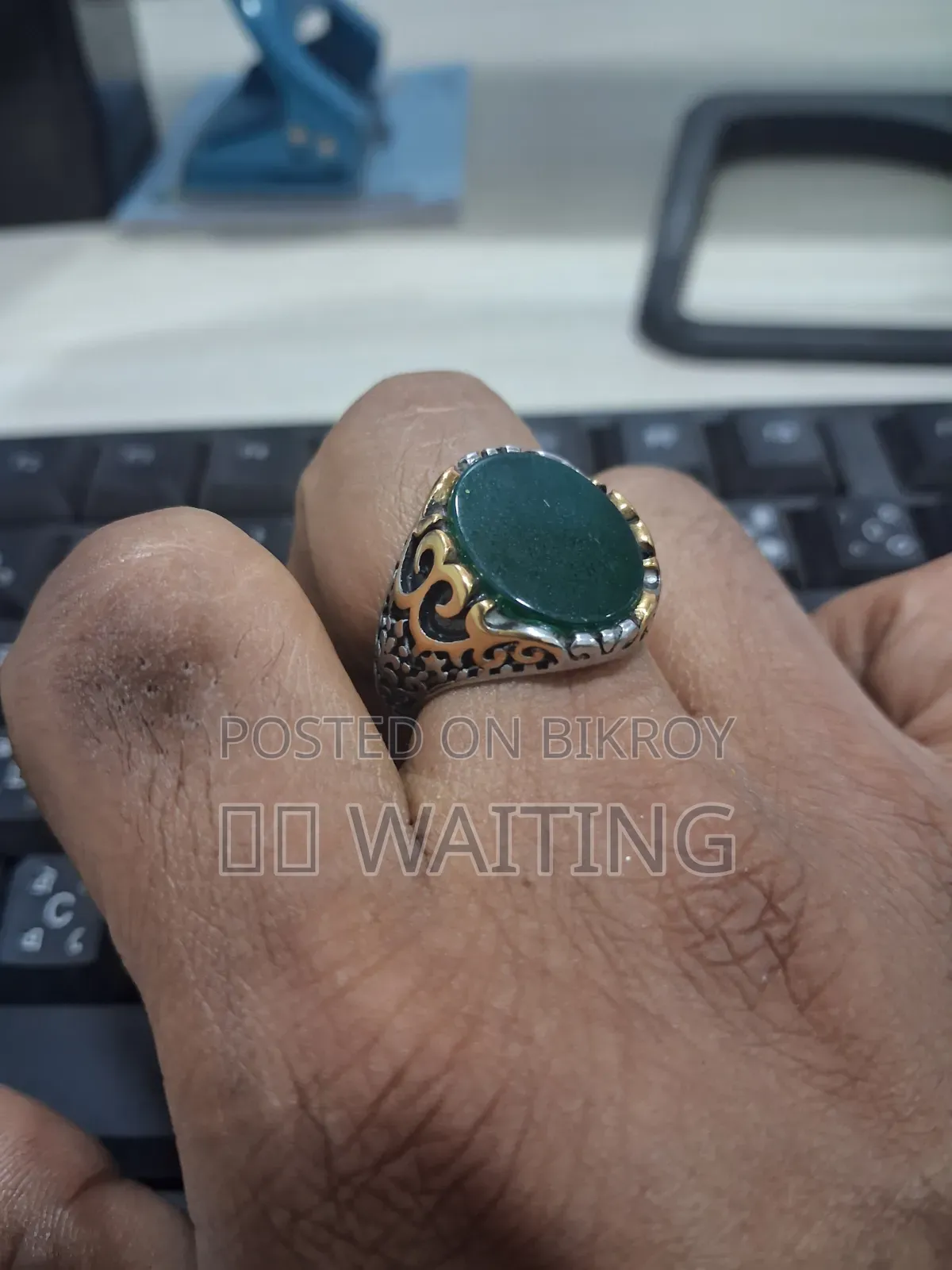 Original Italian and Original Stone Ring