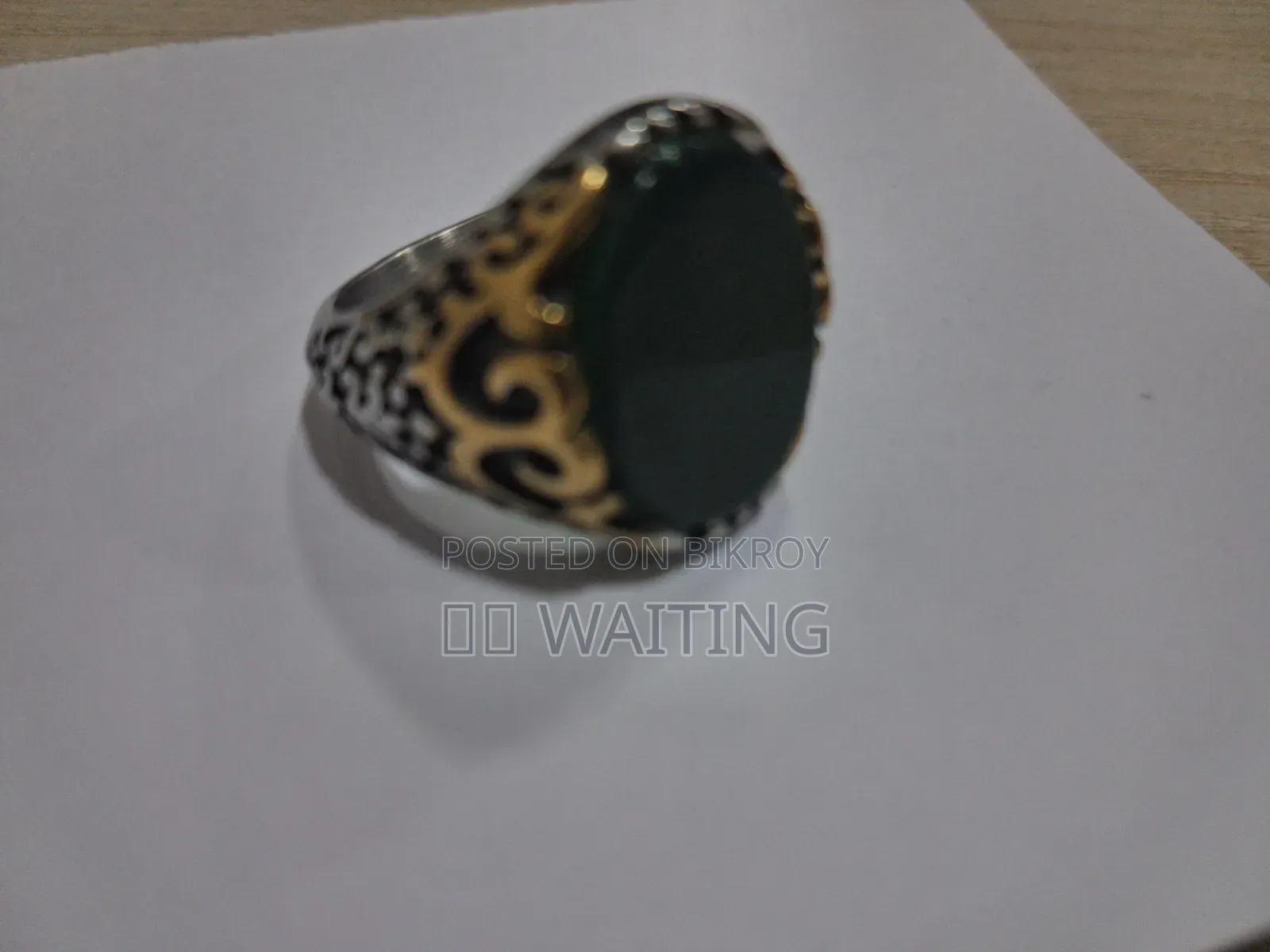 Original Italian and Original Stone Ring