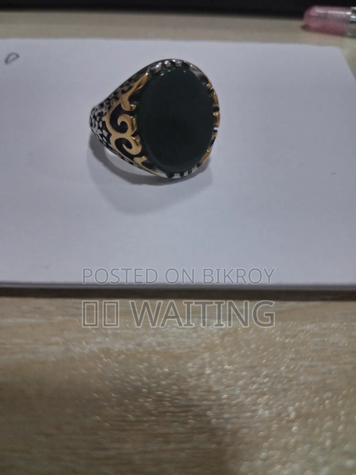Original Italian and Original Stone Ring