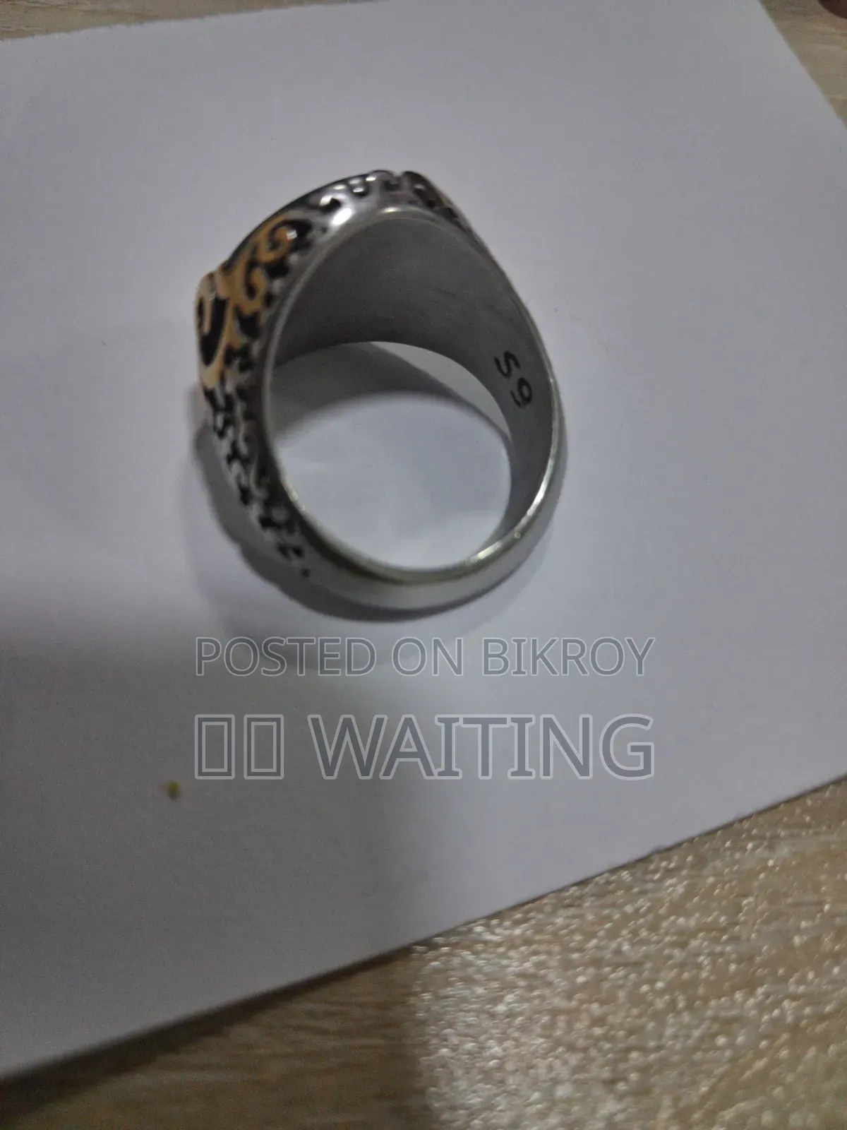 Original Italian and Original Stone Ring