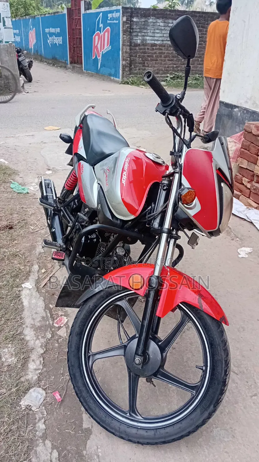 Hero Splendor iSmart 2016 Red