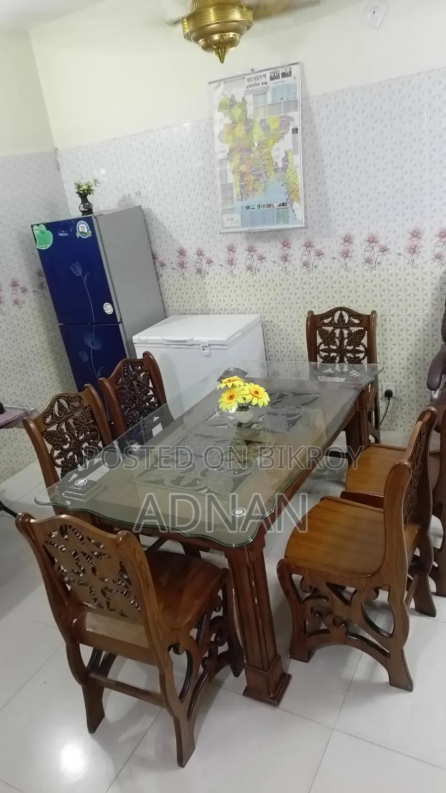 Six Chair Dining Table
