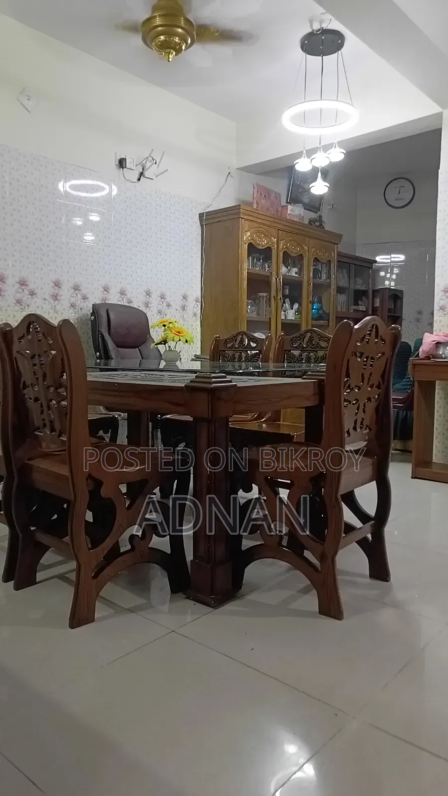 Six Chair Dining Table