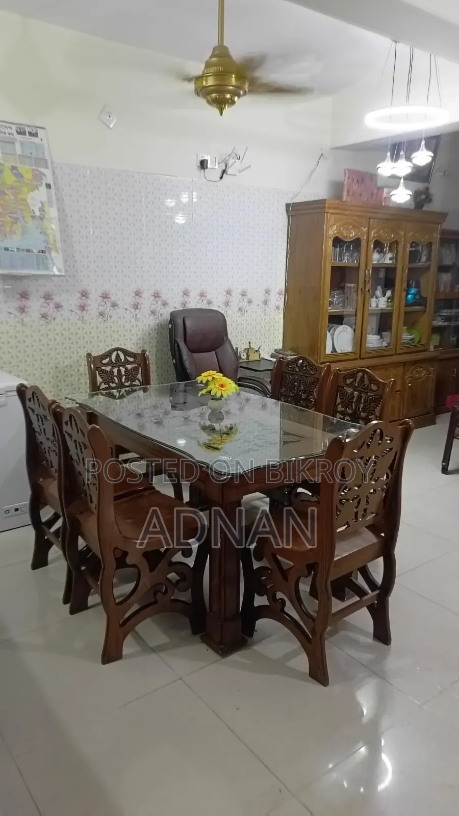 Six Chair Dining Table