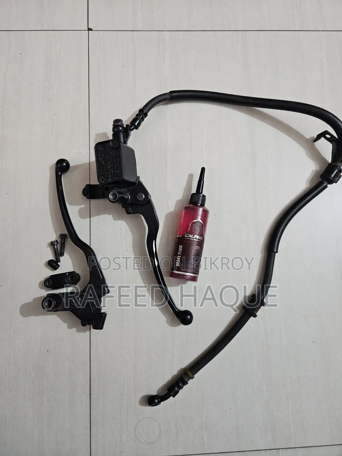 Gixxer Fi Brake Master Cylinder and Clutch