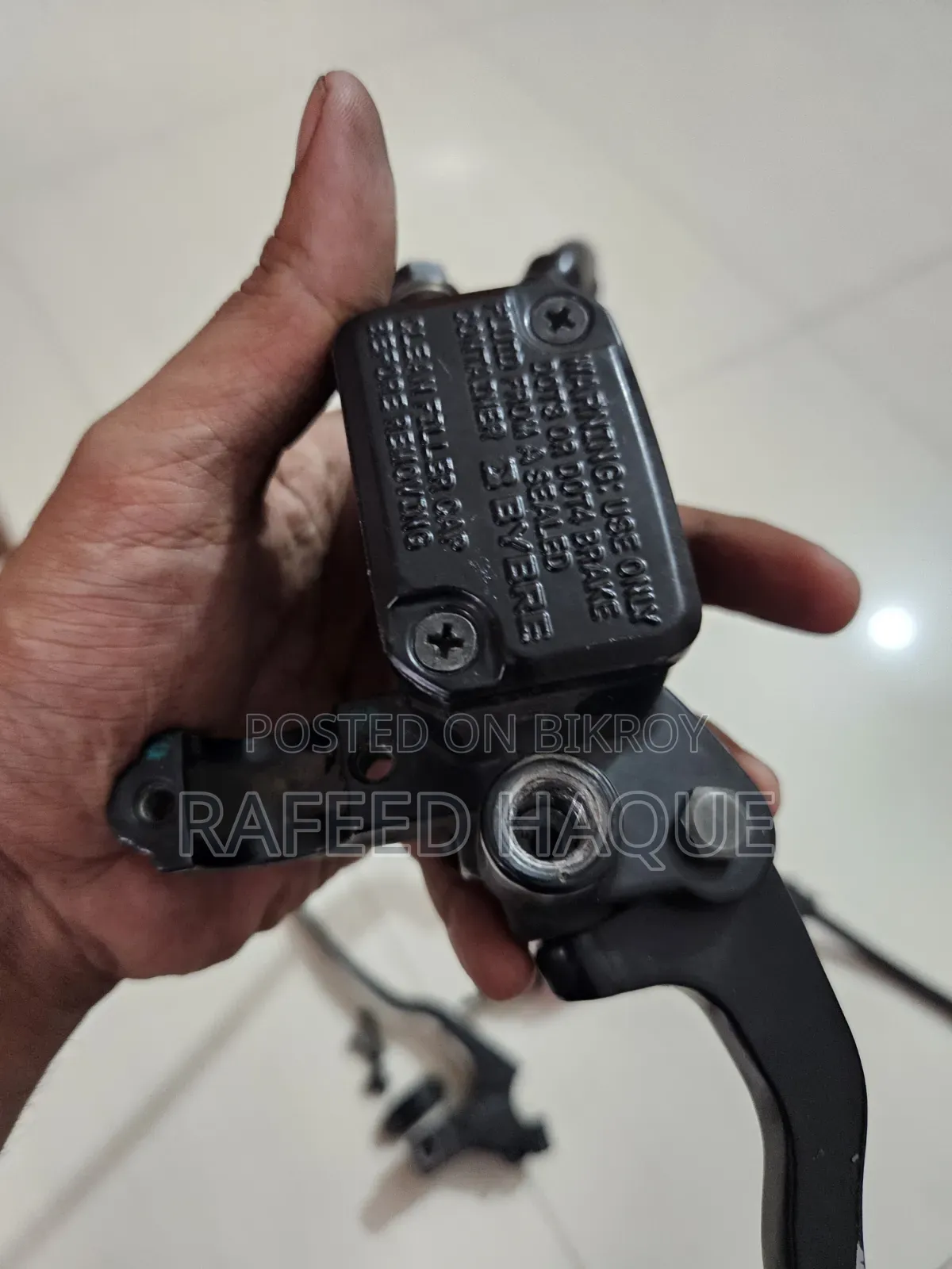 Gixxer Fi Brake Master Cylinder and Clutch