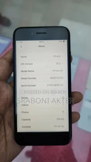 Apple iPhone SE (2020) 128 GB Black