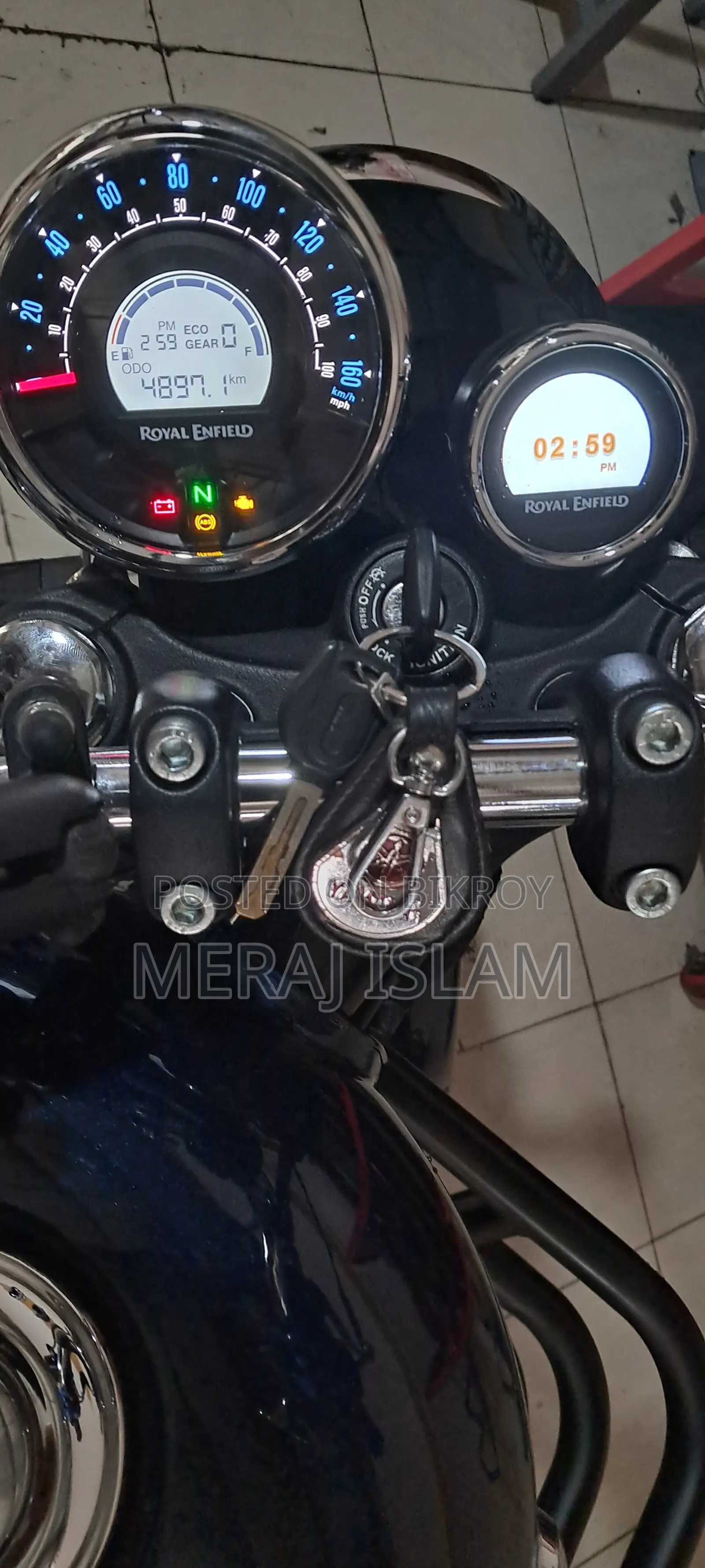 New Royal Enfield Meteor 350 2026 Blue