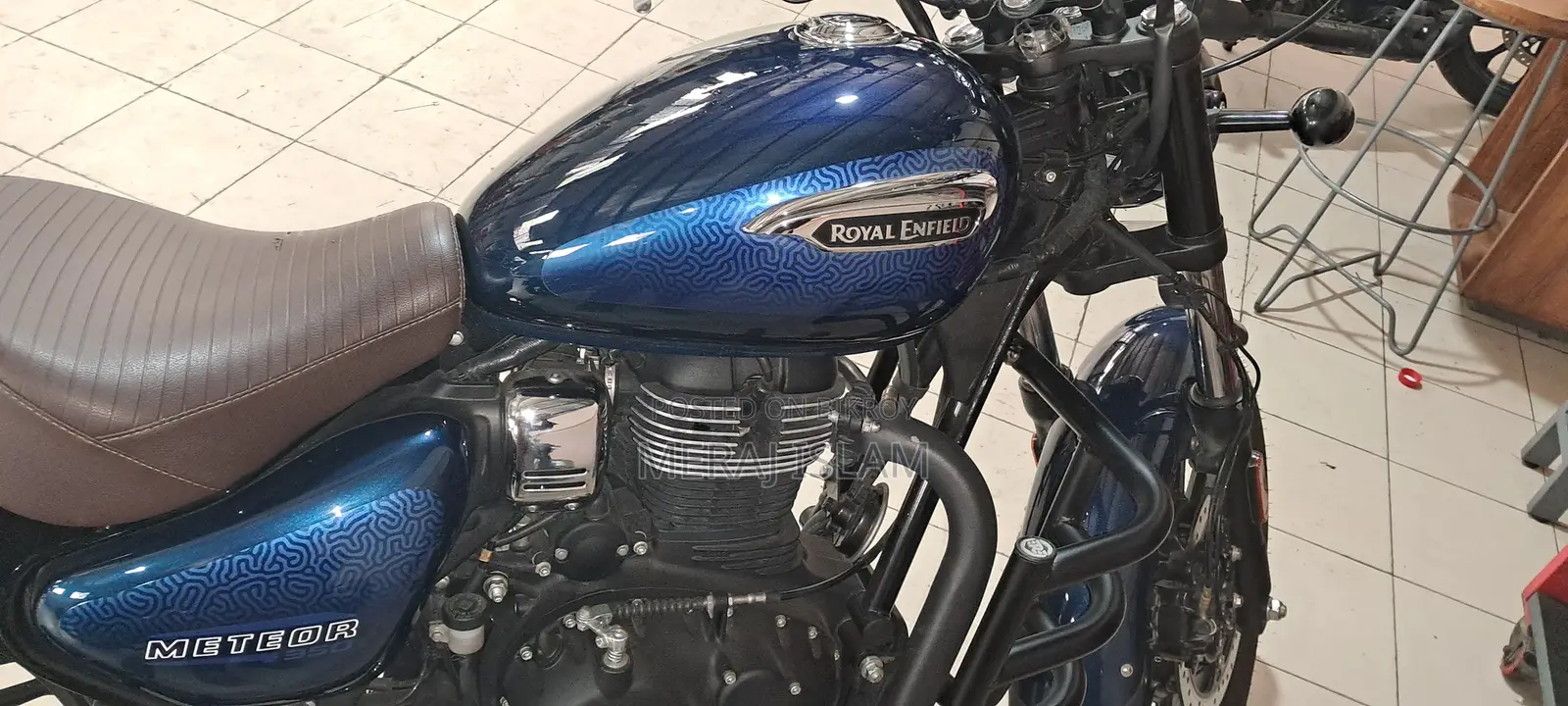 New Royal Enfield Meteor 350 2026 Blue