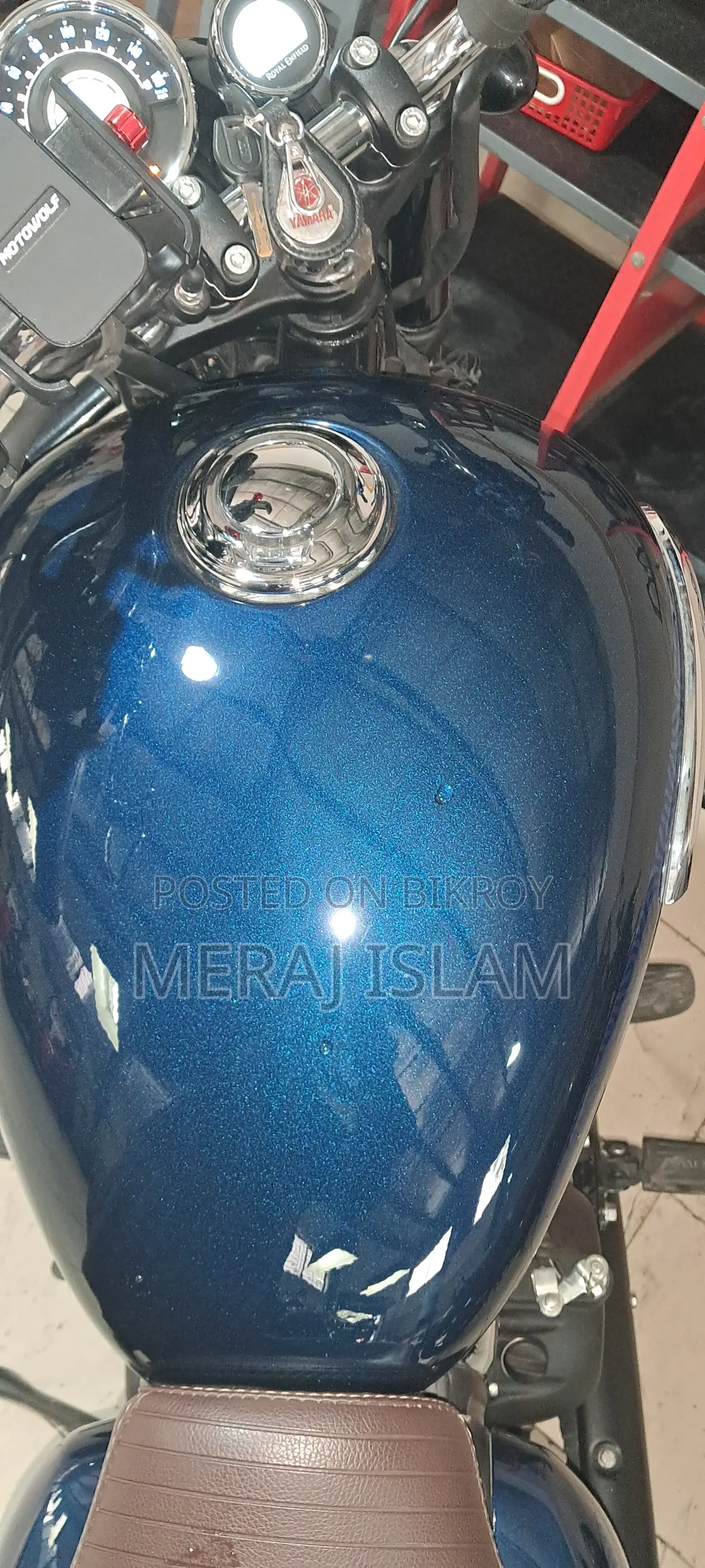 New Royal Enfield Meteor 350 2026 Blue