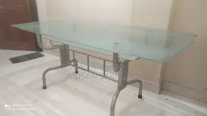 Double Glass Table