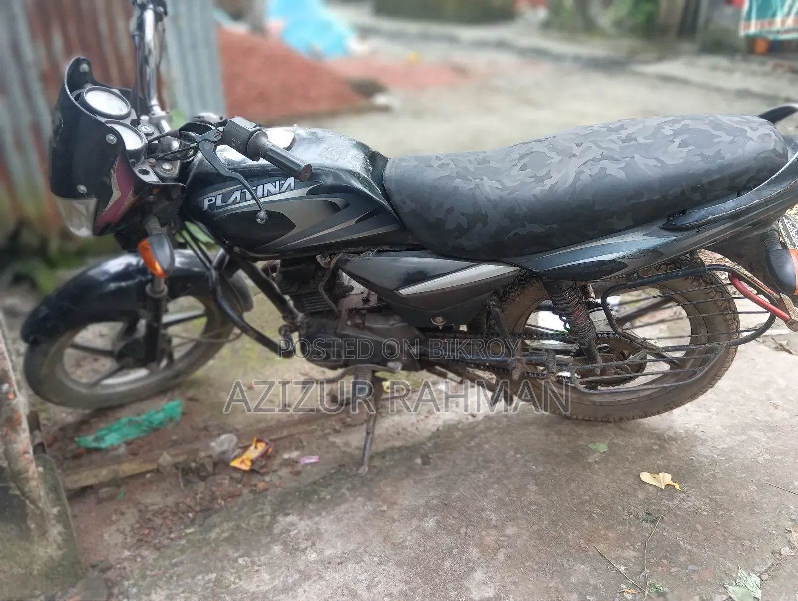 Bajaj Platina 100 2014 Black