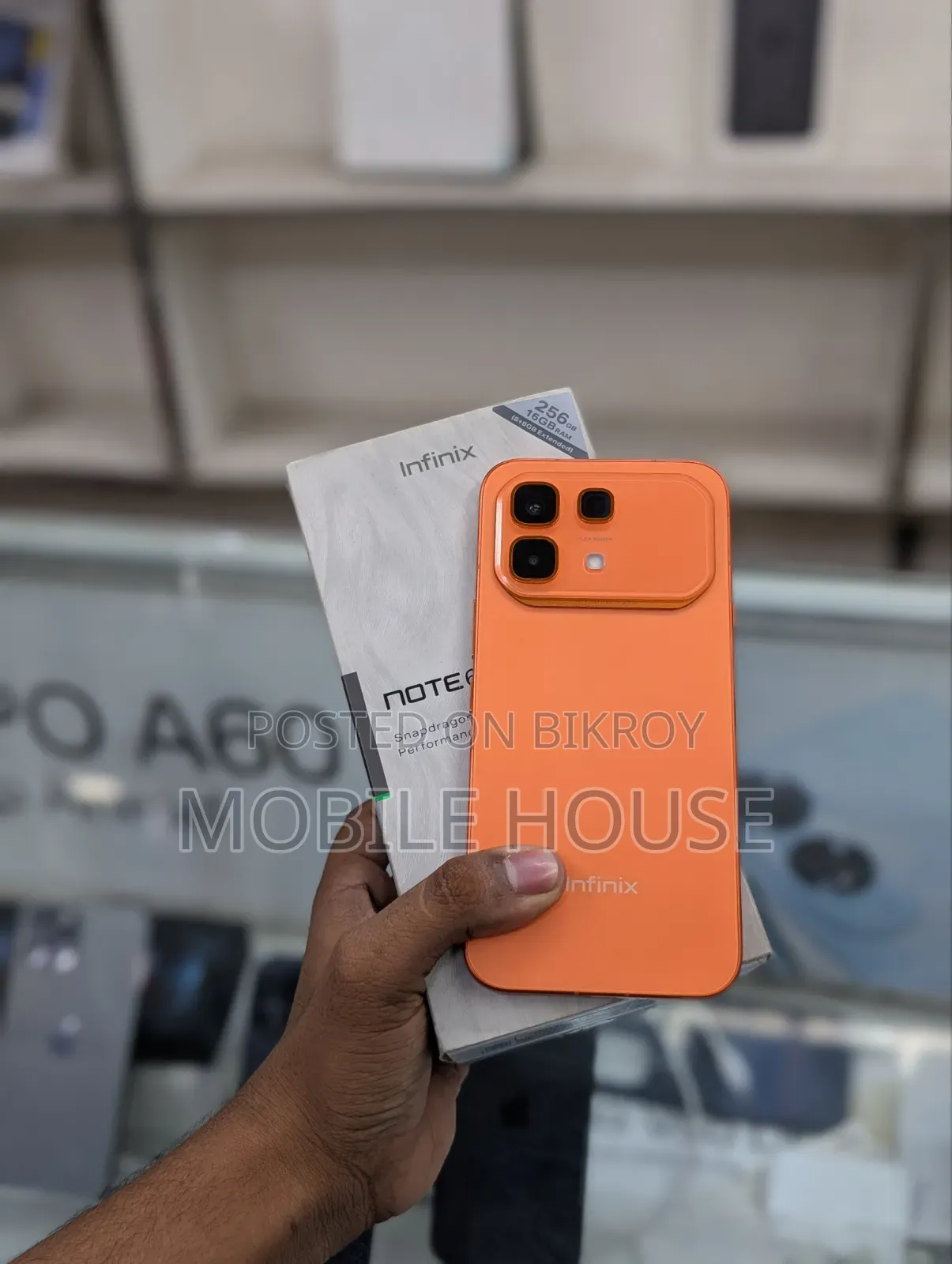 ইনফিনিক্স নোট ৬০ প্রো ২৫৬ জিবি কমলা