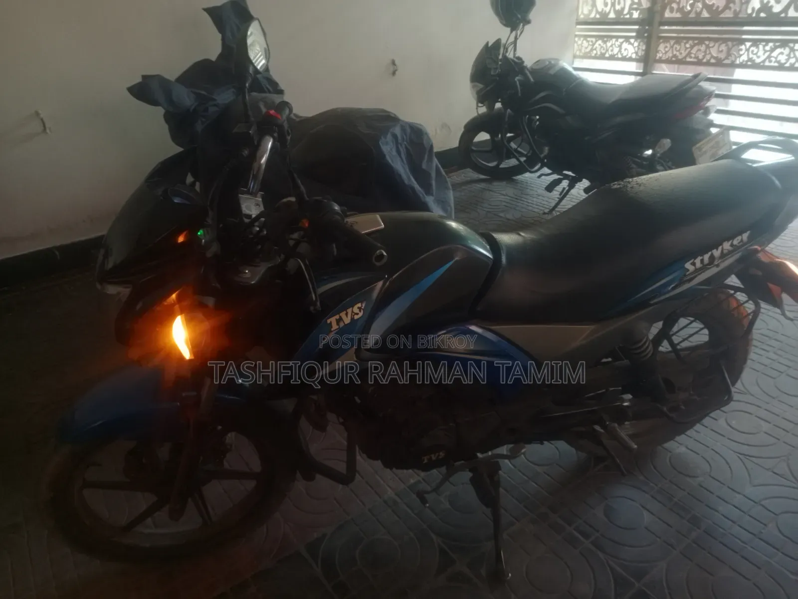 TVS Stryker 125 2018 Blue
