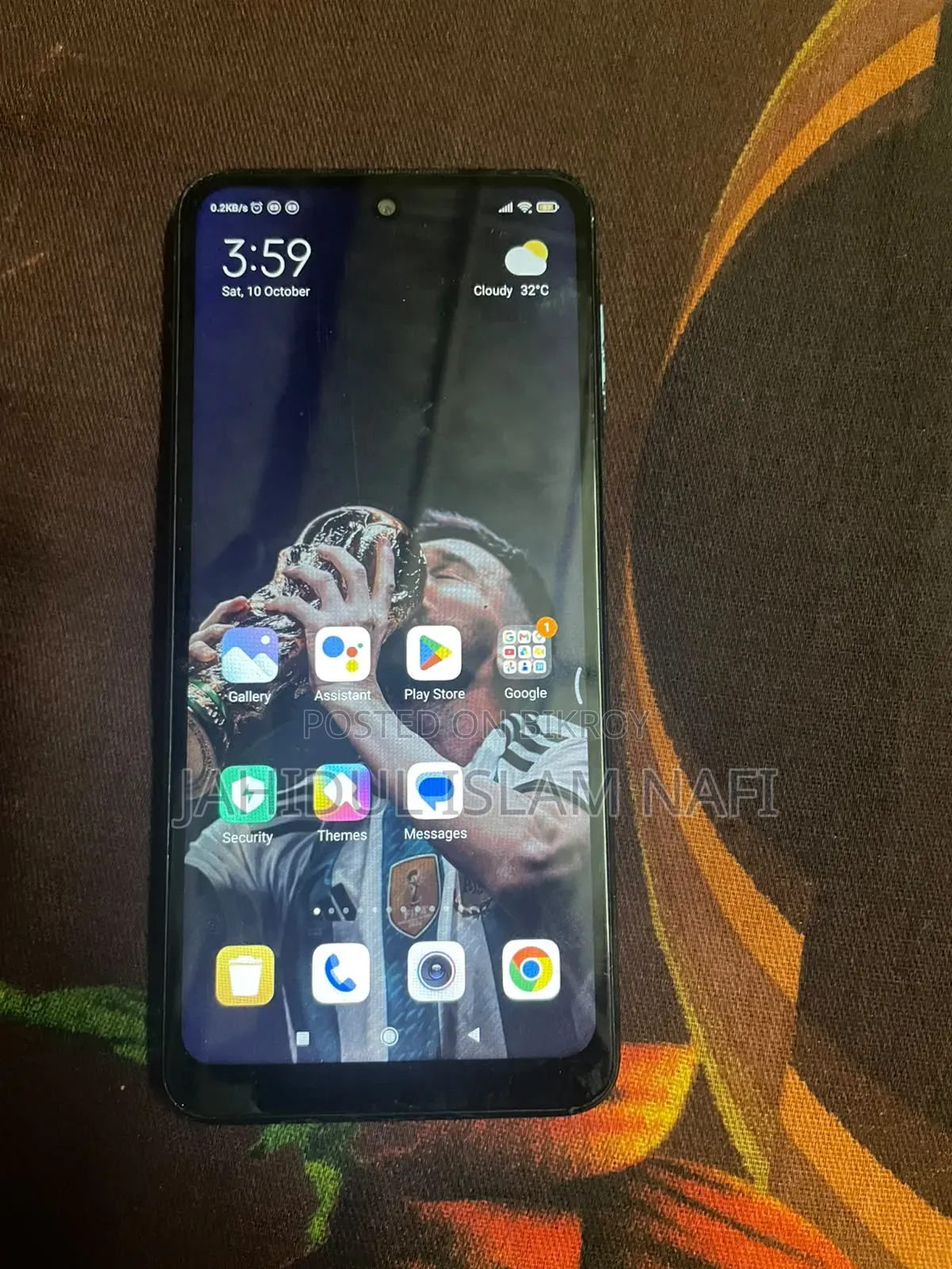 শাওমি রেডমি নোট ৯এস ১২৮ জিবি নীল
