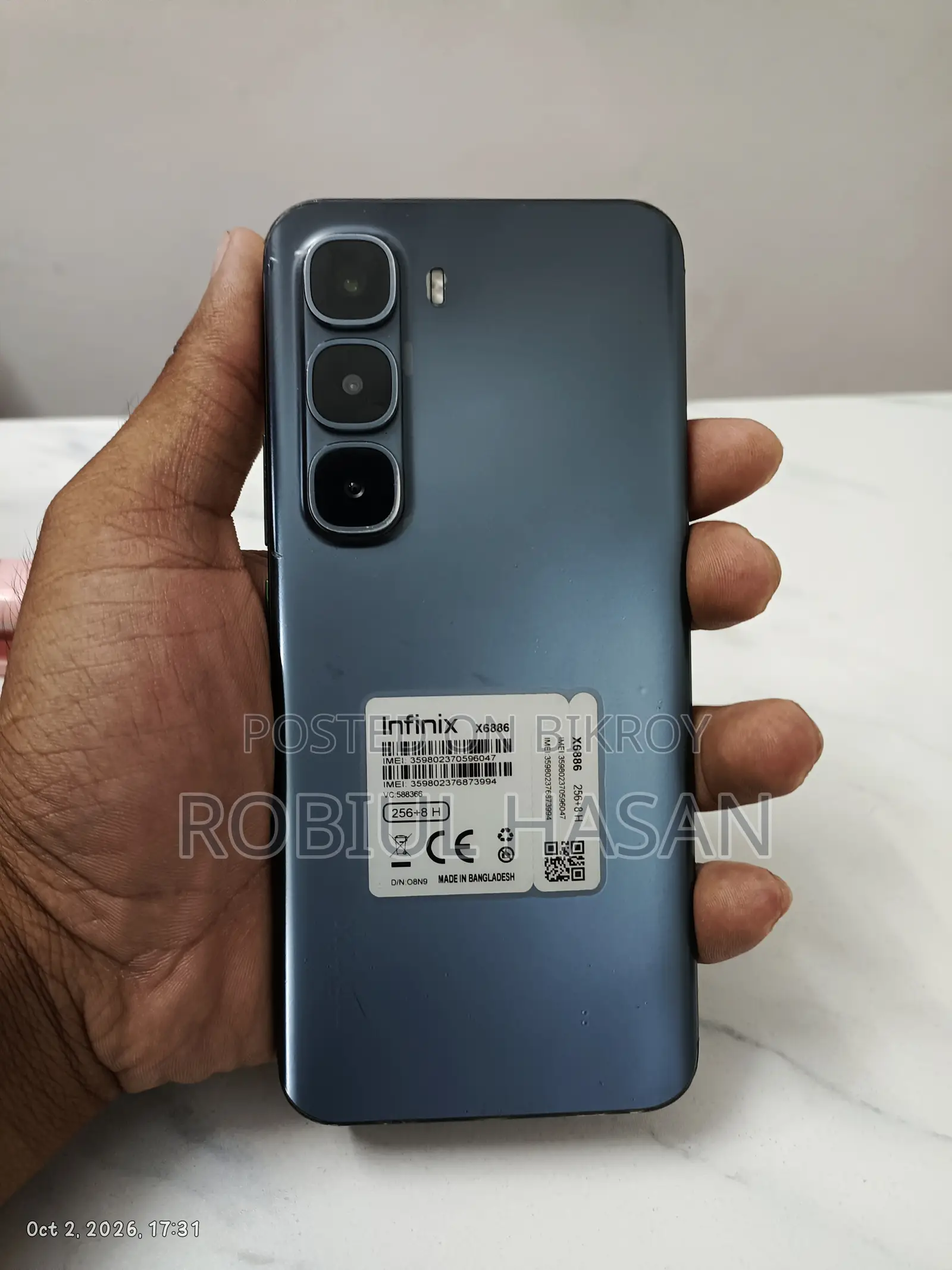 Infinix Hot 60 Pro+ 256 GB Black