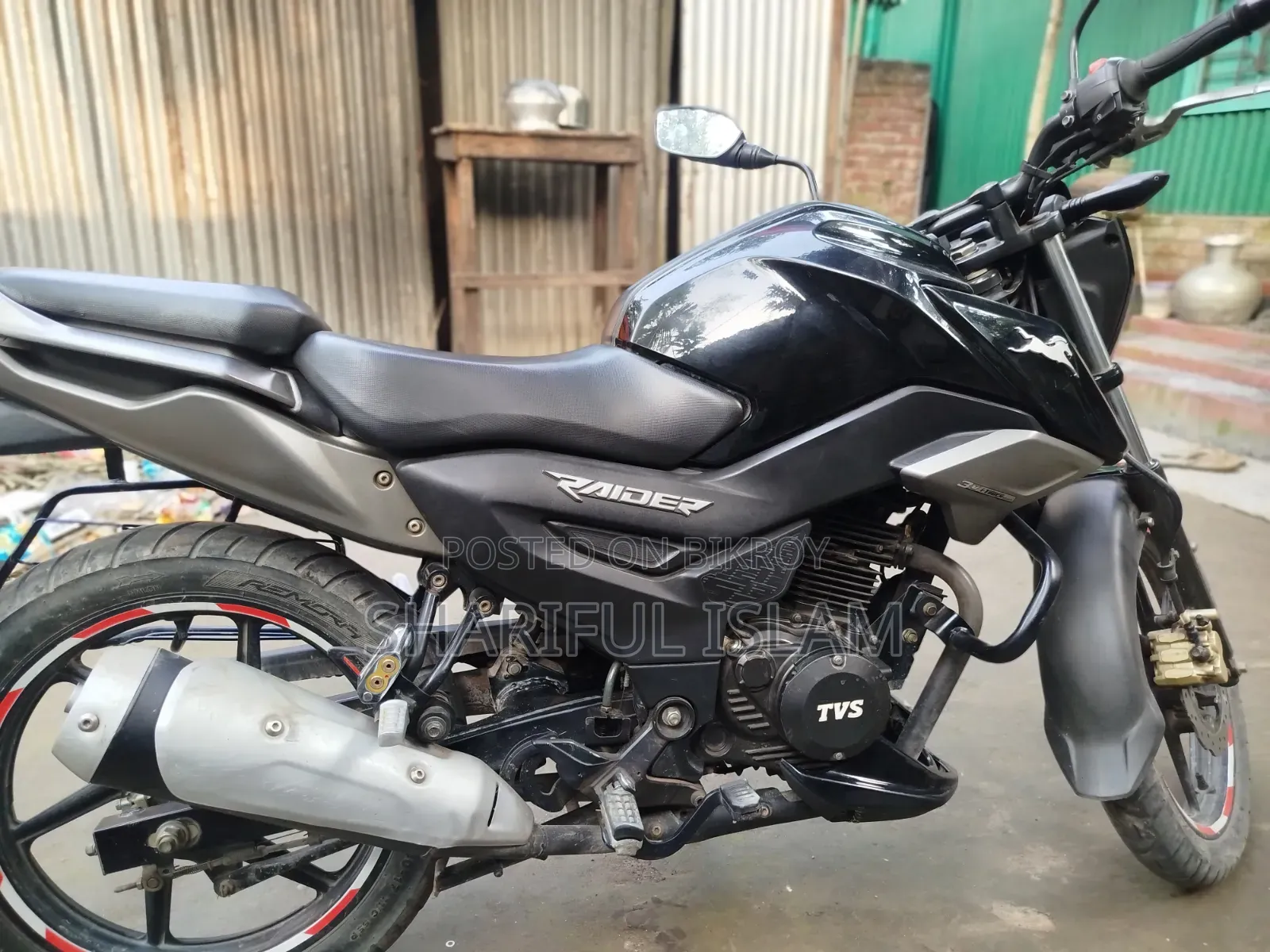 TVS Raider 125 2024 Black