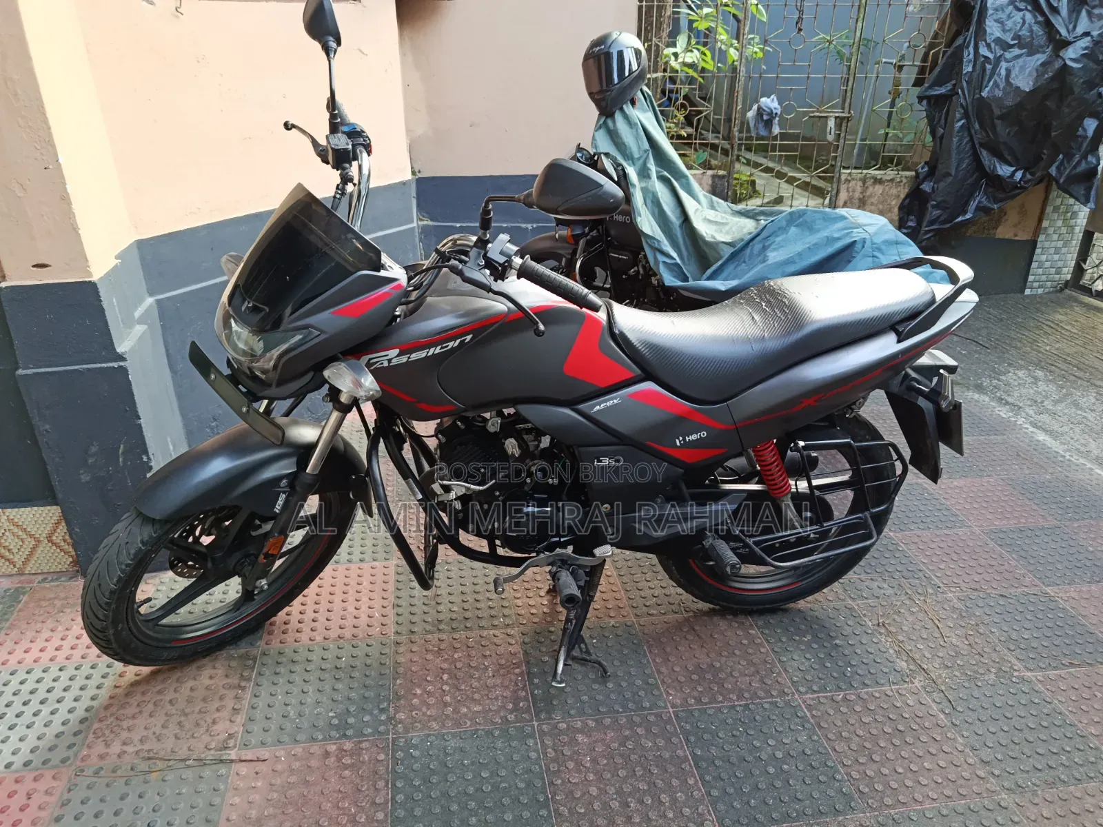 Hero Passion Xpro Xtec 2024 Black