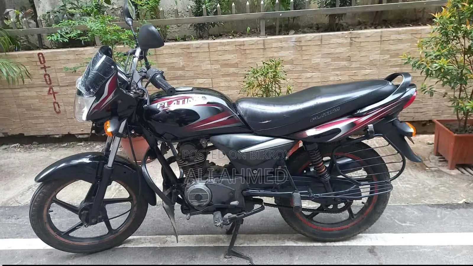 Bajaj Platina 100 2015 Black
