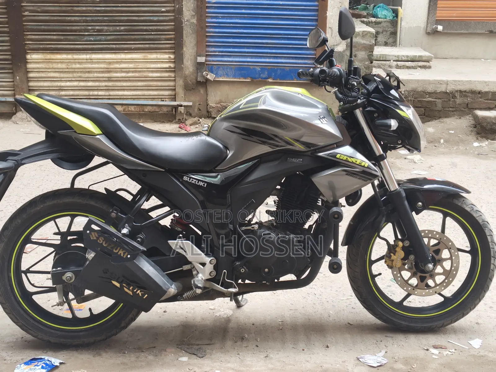 Suzuki Gixxer 2025 Gray