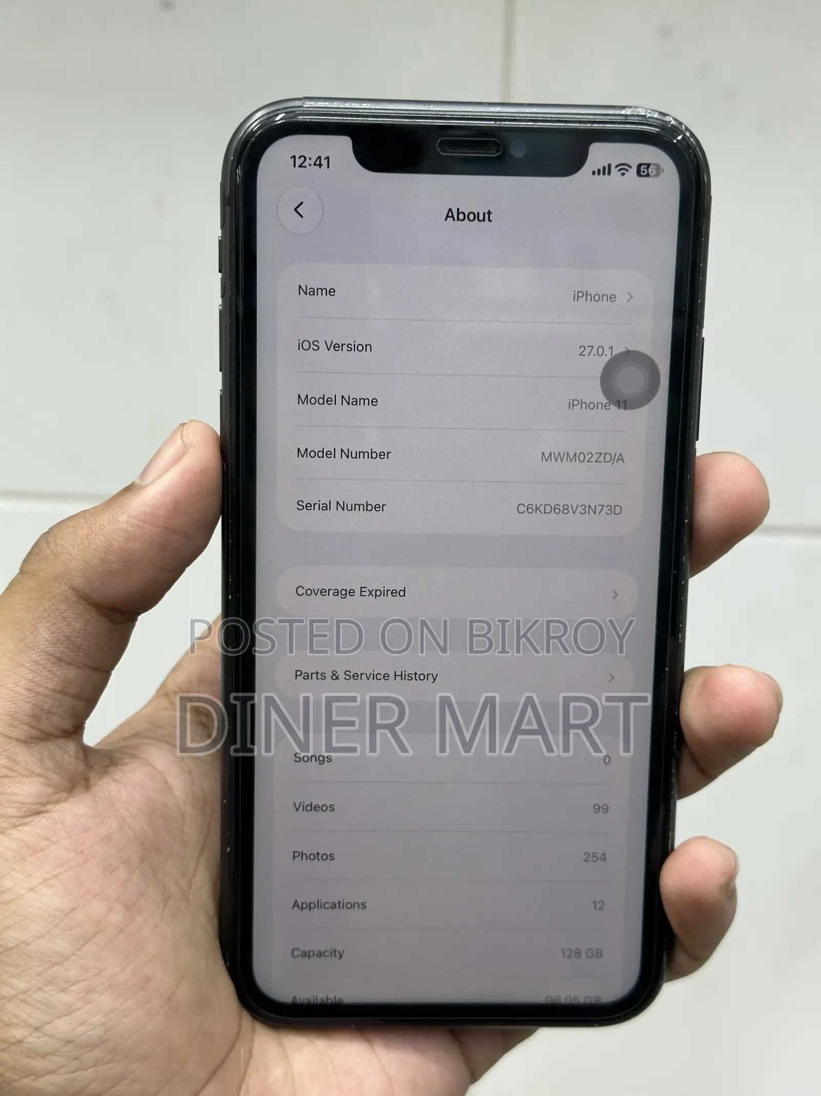 Apple iPhone 11 128 GB Black