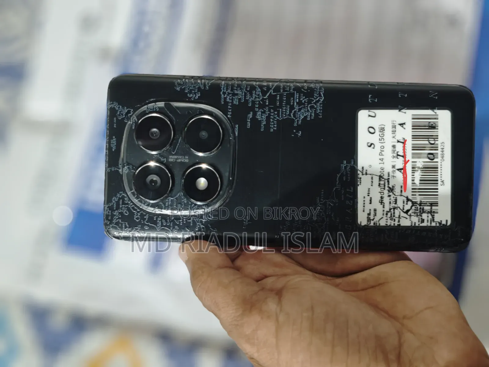 Xiaomi Redmi Note 14 Pro 256 GB Black
