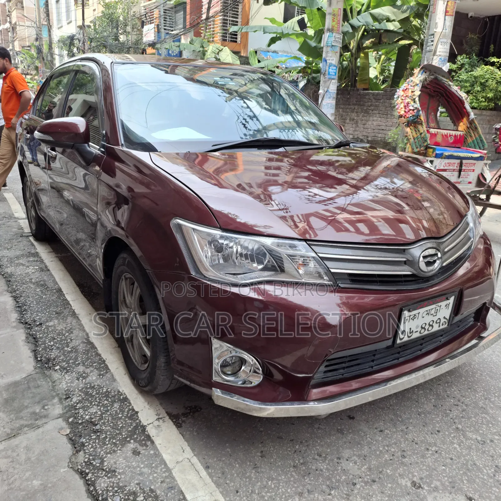 Toyota Axio 2012 Maroon