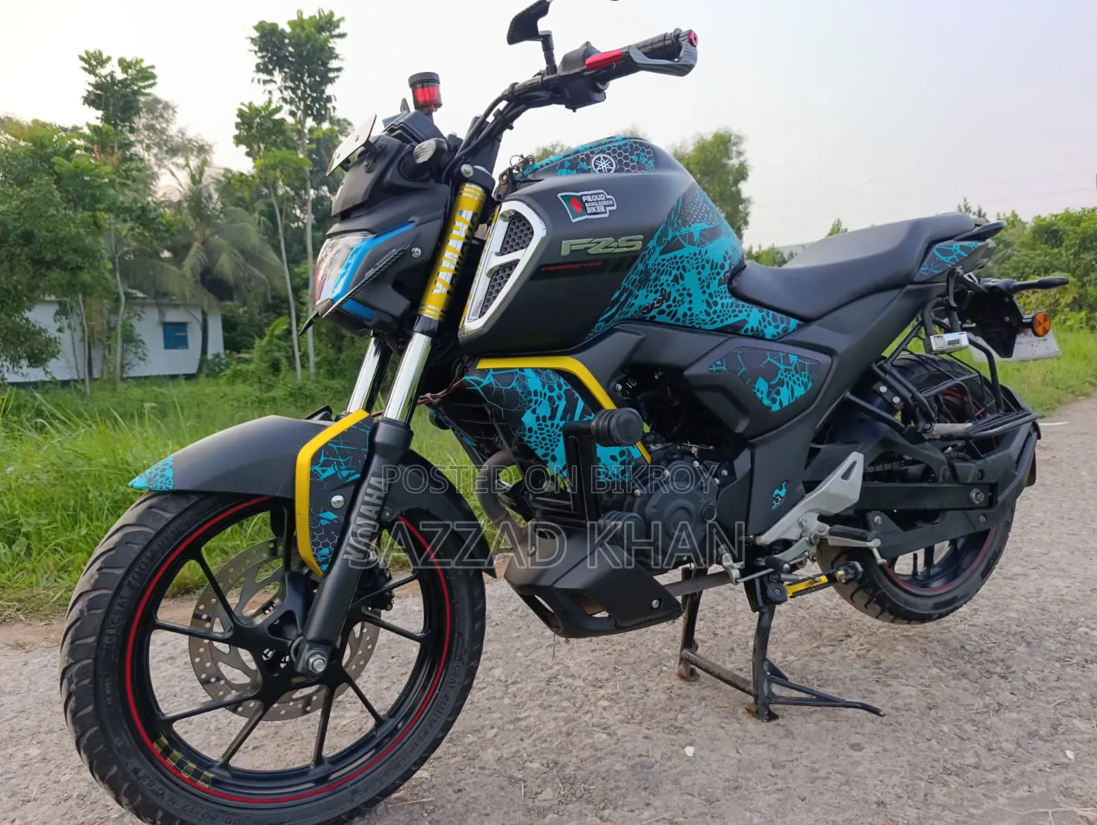 New Yamaha FZS V4 2025 Black
