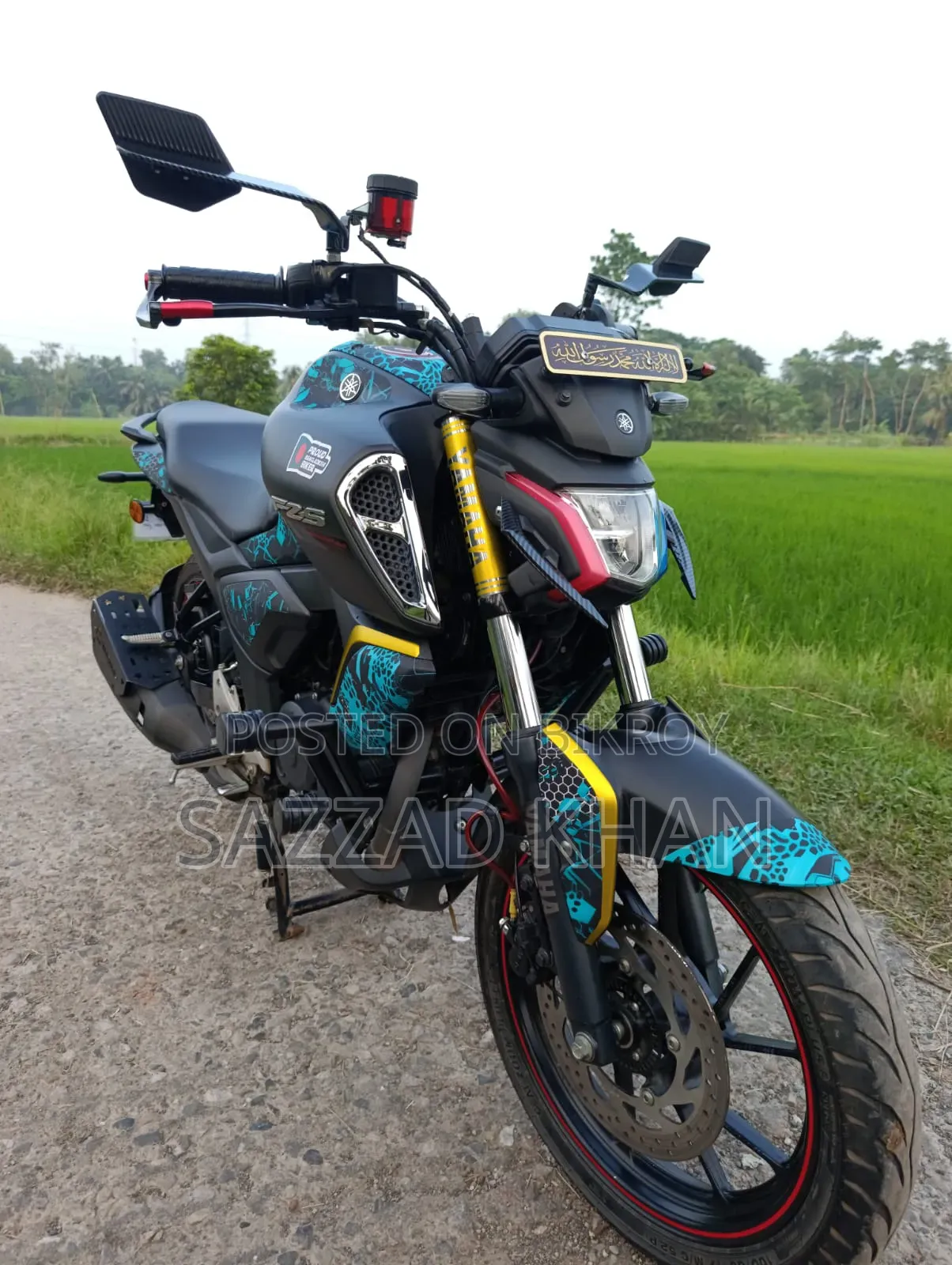 New Yamaha FZS V4 2025 Black