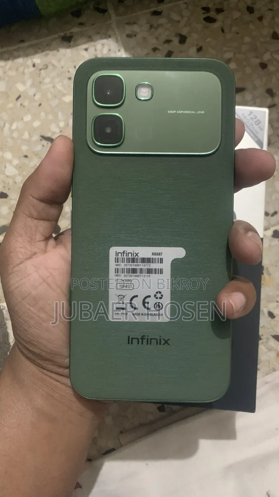 Infinix Note Edge 128 GB Green