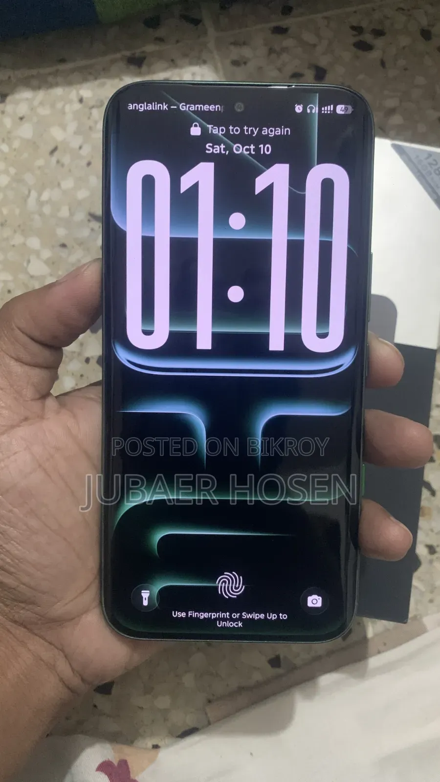 Infinix Note Edge 128 GB Green