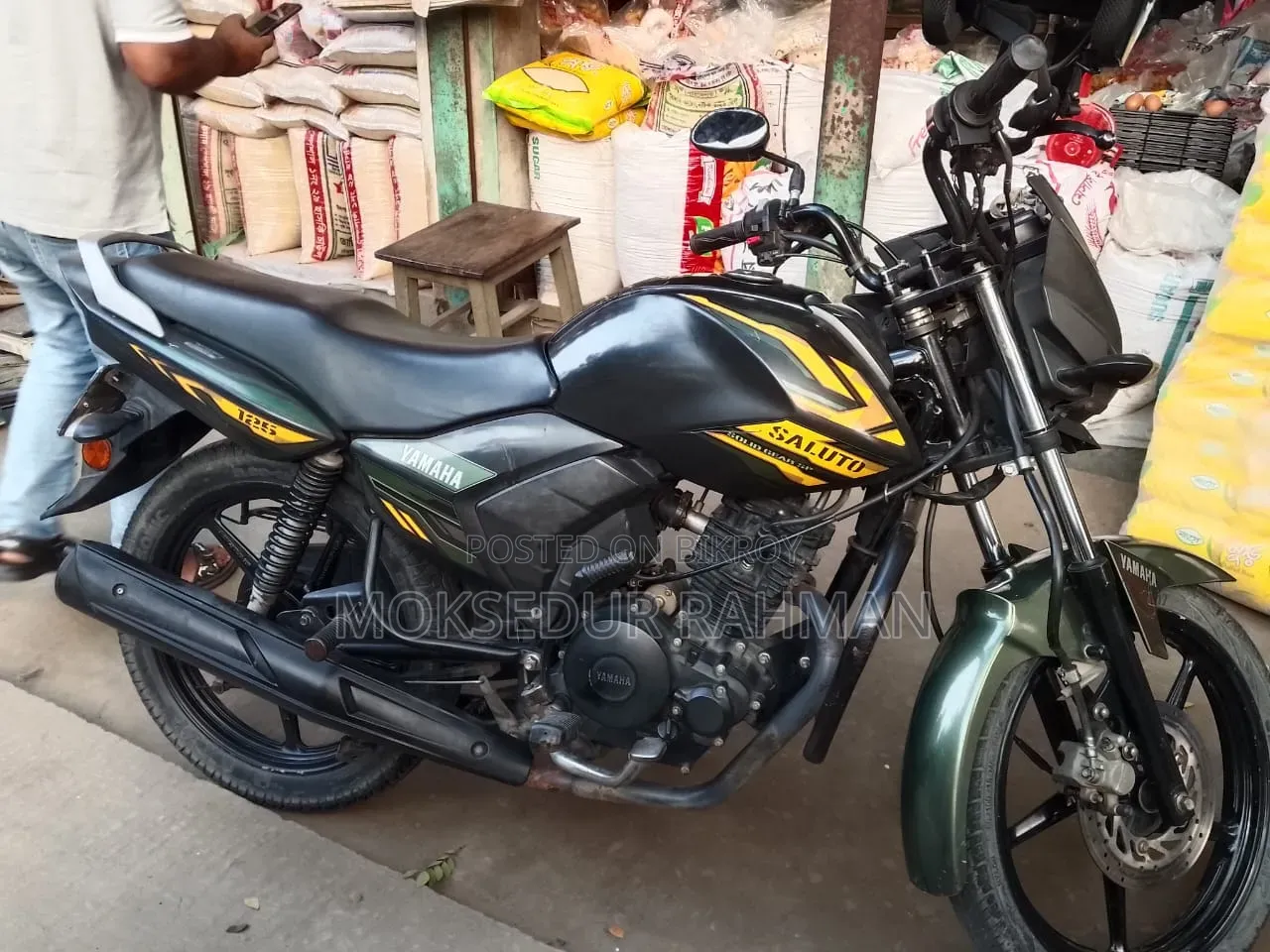 Yamaha Saluto 125 2020 Black