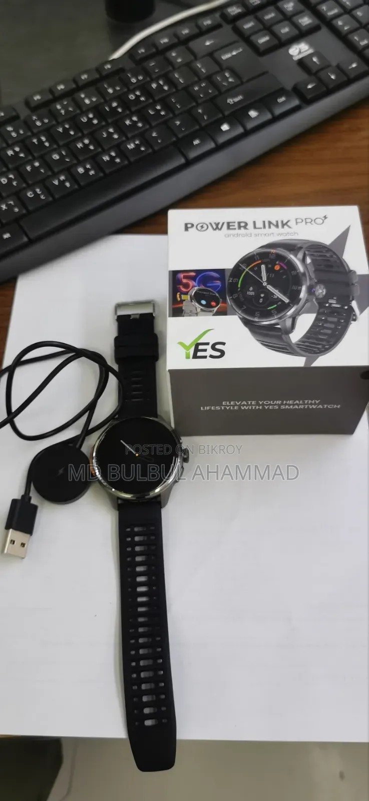 Power Link Pro Android Smart Watch.