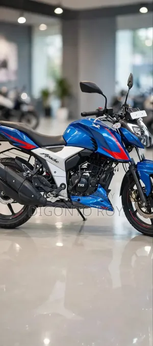 টিভিএস আপাচি আরটিআর ১৬০ ৪ভি ২০২৪ নীল