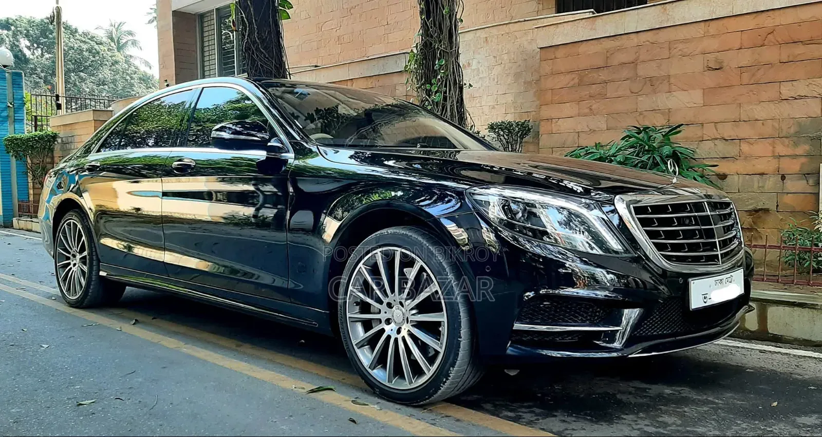 Mercedes-Benz S-Class S 300 BlueTEC HYBRID (W222) 2016 Black