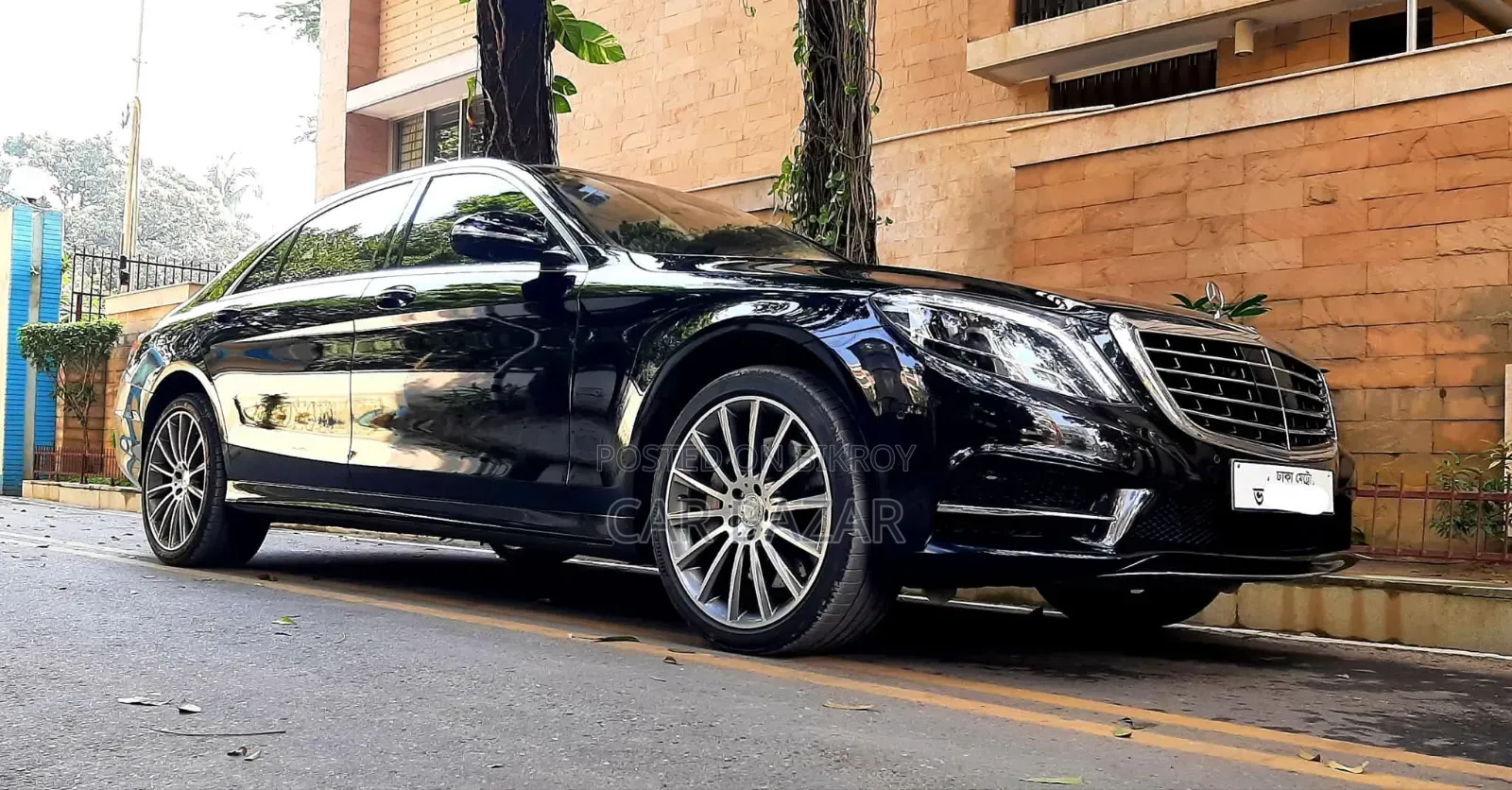 Mercedes-Benz S-Class S 300 BlueTEC HYBRID (W222) 2016 Black