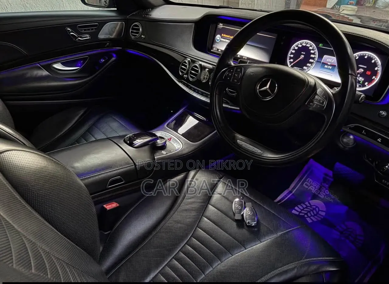 Mercedes-Benz S-Class S 300 BlueTEC HYBRID (W222) 2016 Black