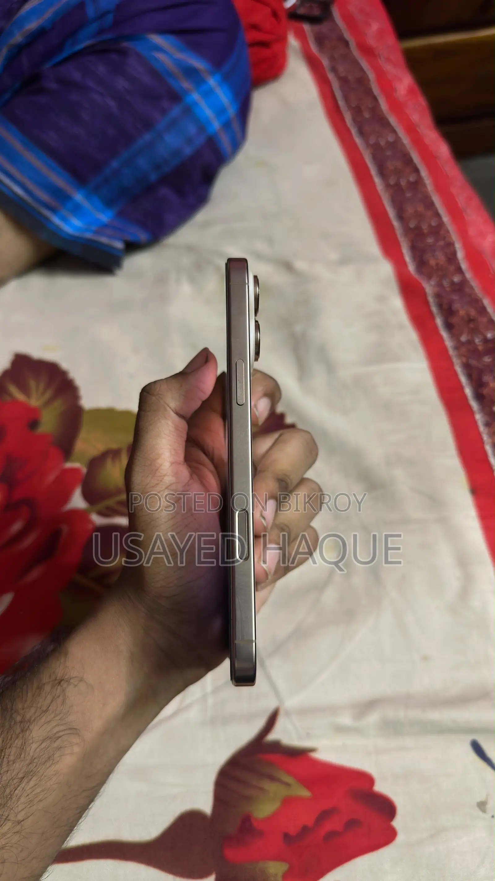 অ্যাপল আইফোন ১৬ প্রো ম্যাক্স ২৫৬ জিবি গোল্ড