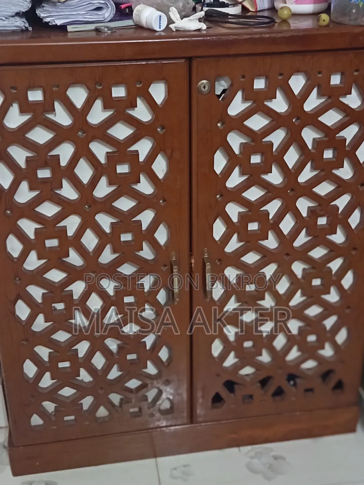 Wood Shoes Rack