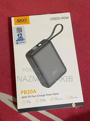 কিউসিওয়াই পিবি২০এ ২০০০০ এমএএইচ পাওয়ারব্যাংক