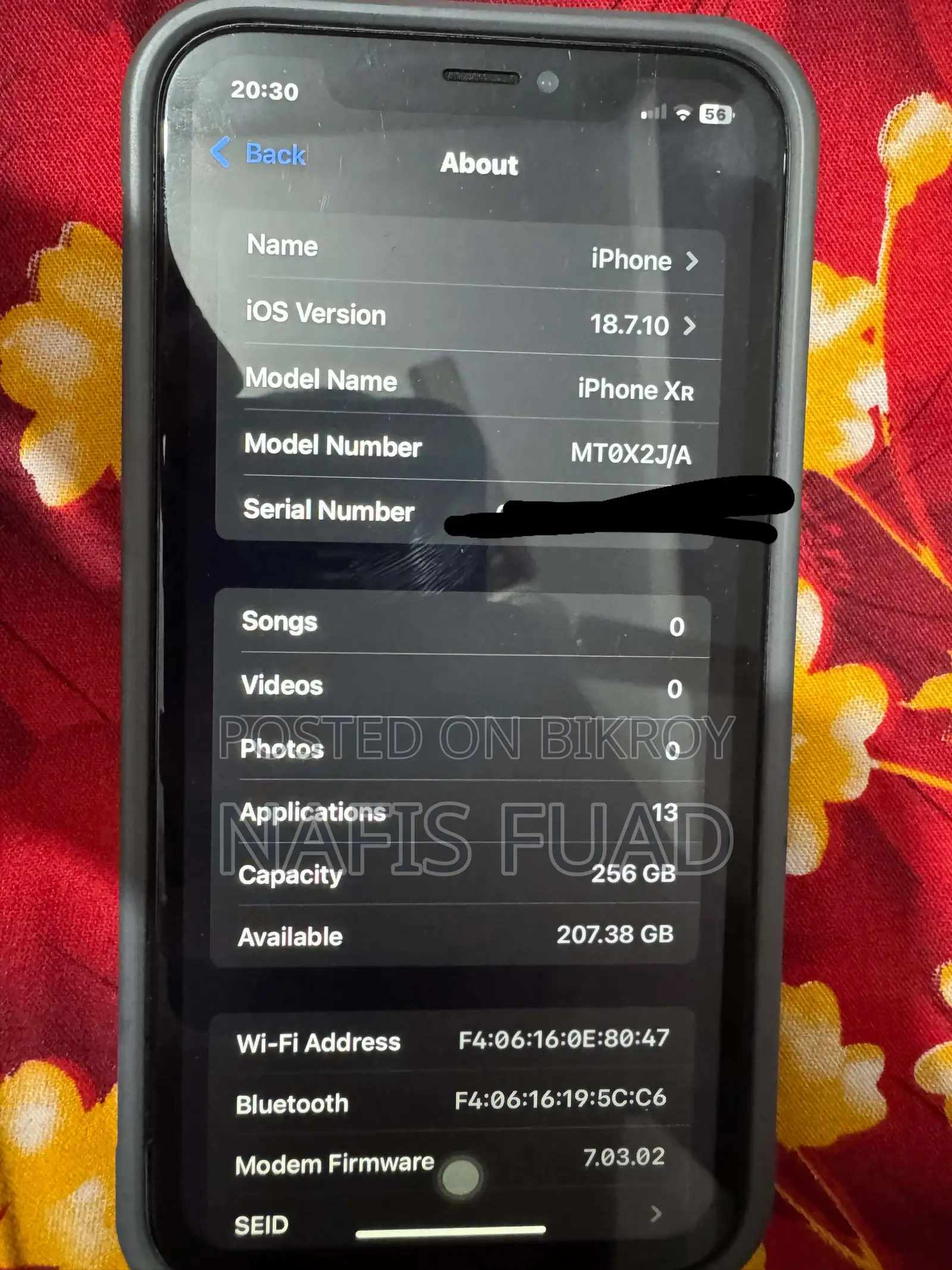Apple iPhone XR 256 GB Red