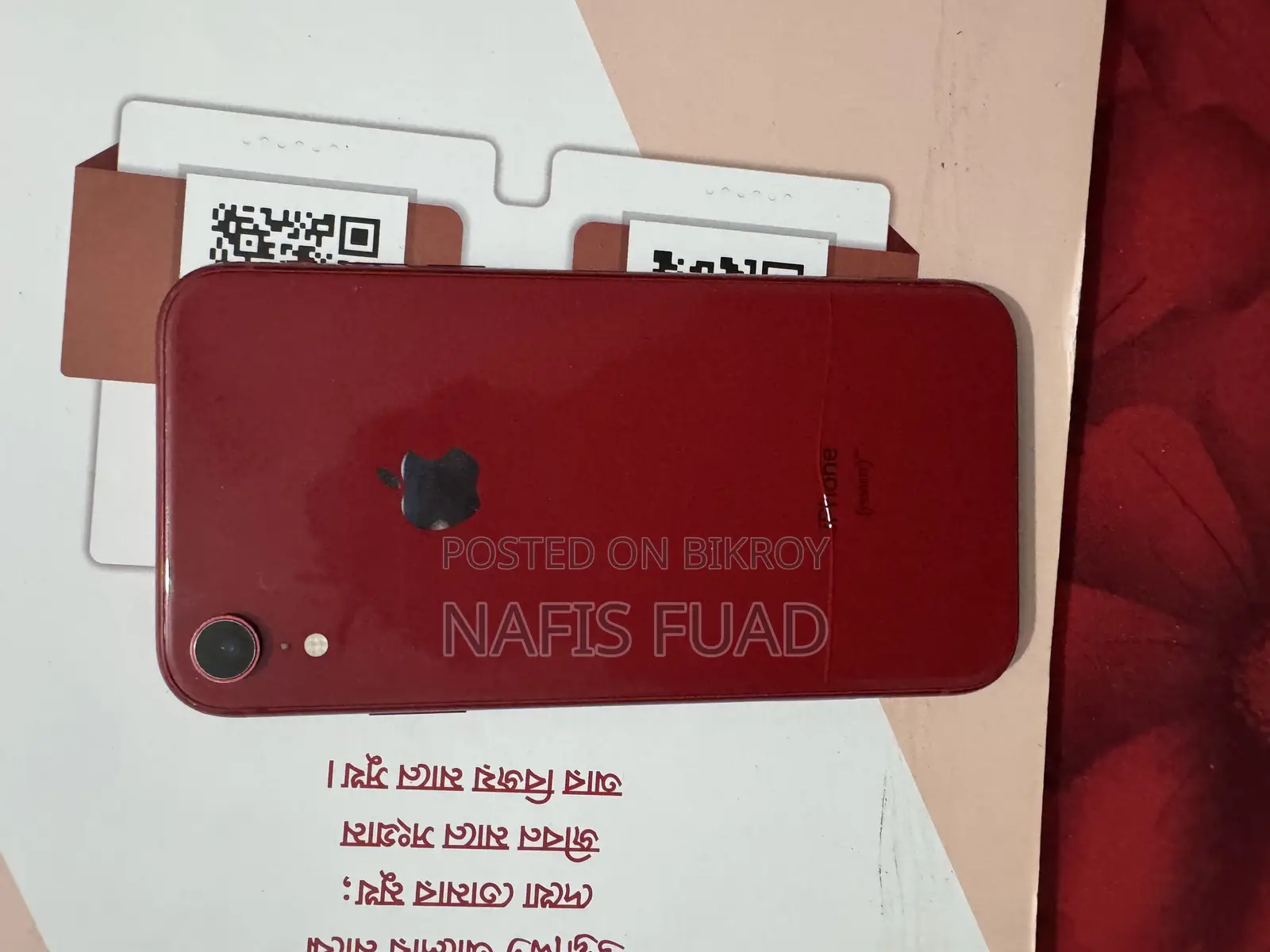 Apple iPhone XR 256 GB Red