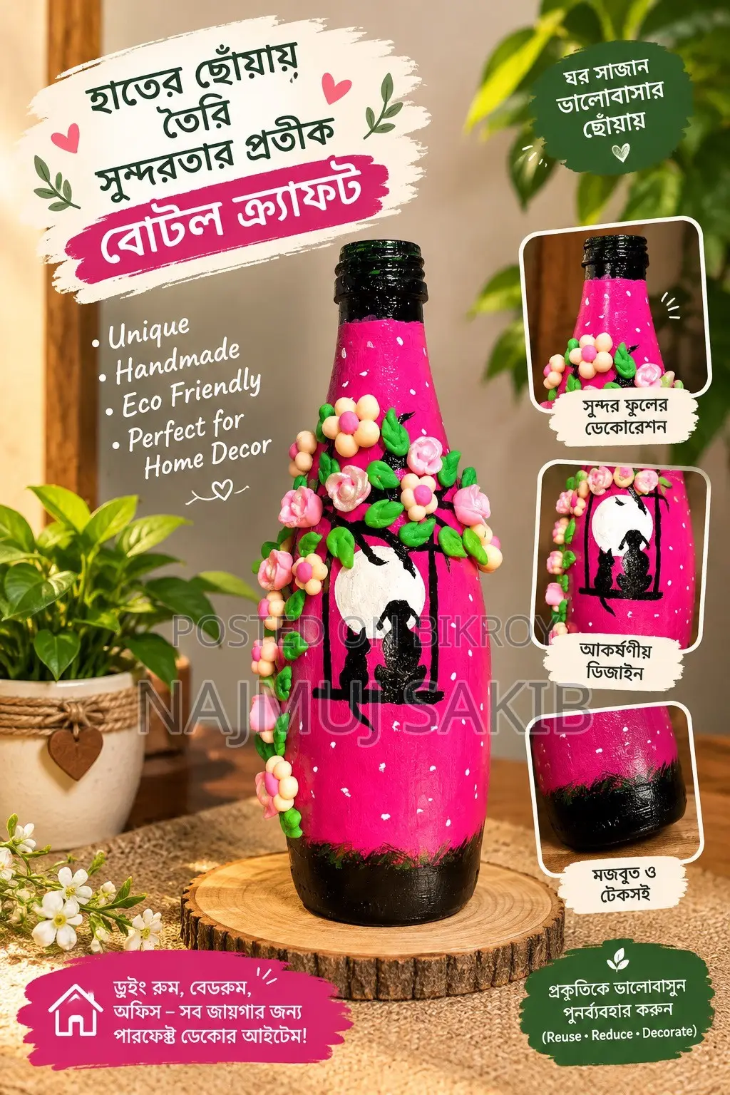 Handmade Bottle Craft