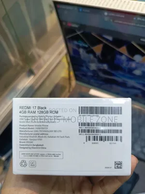 New Xiaomi Redmi 17 128 GB Black