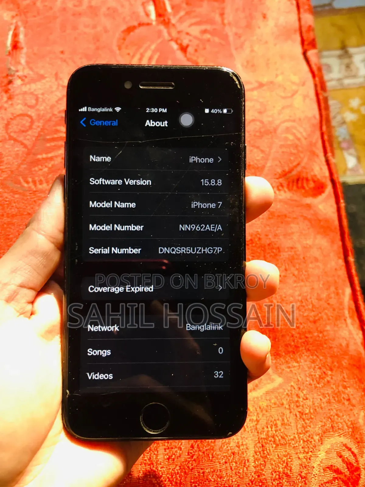 Apple iPhone 7 128 GB Black