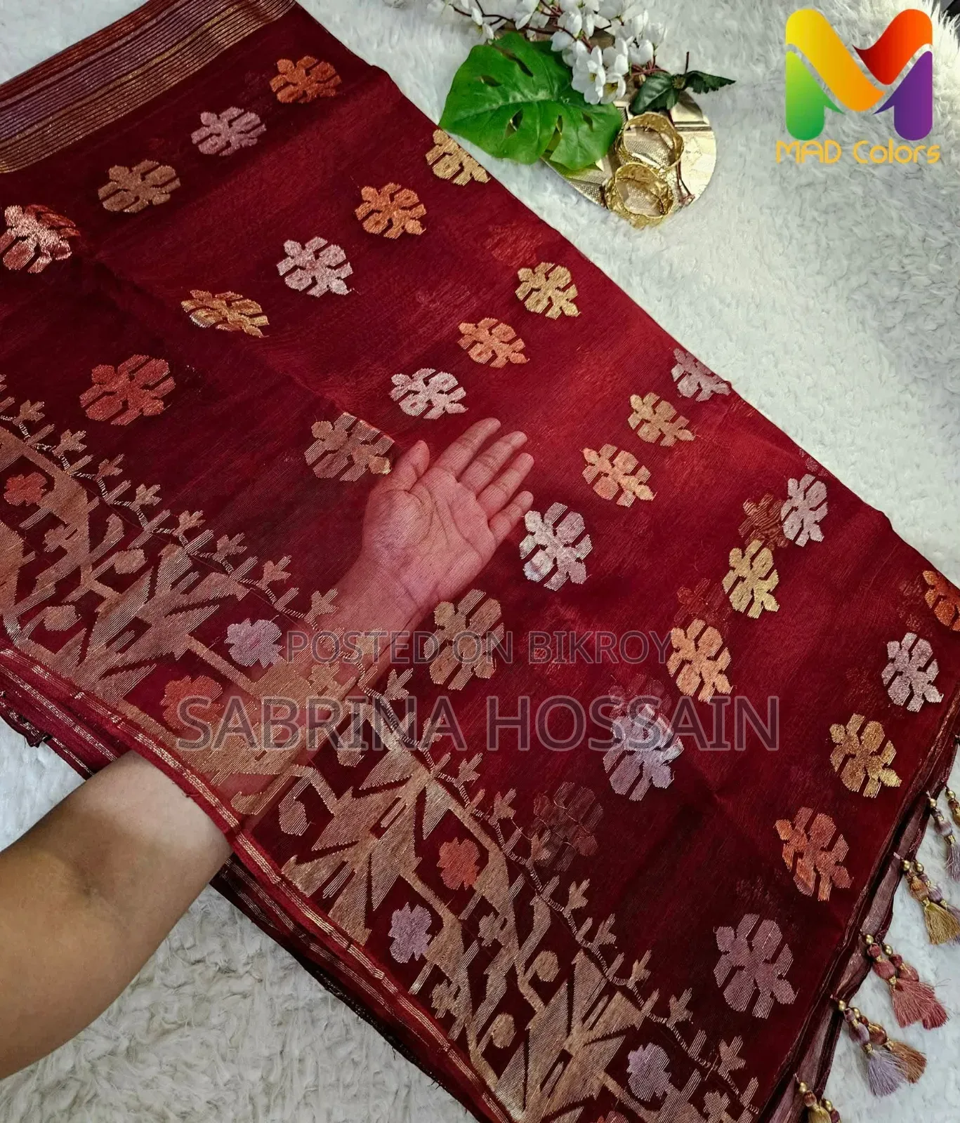 84/84 Count Dhakai Jamdani
