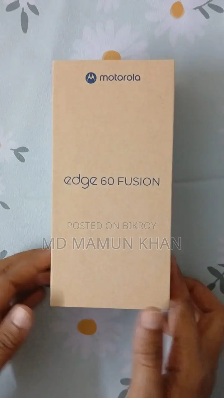 New Motorola Edge 60 Fusion 256 GB Pink